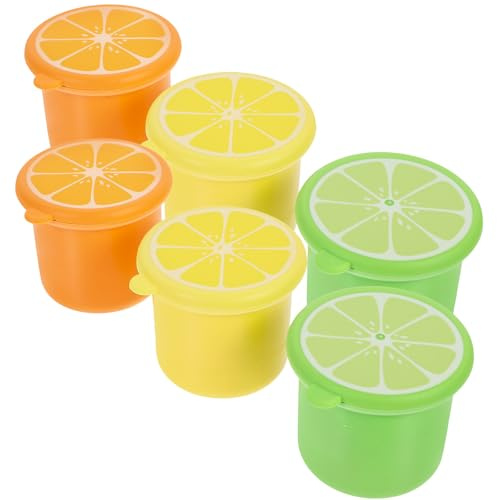 Moule à Glaçons Rond en Silicone Couvercle, Lot de 6 Pièces | Réutilisable, Légère, Nettoyage Facile, Résistance aux Basses Températures, pour DIY D’
