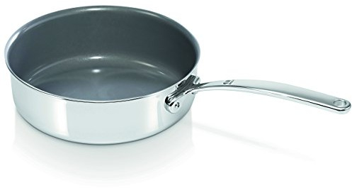 Beka 13415254 Tri-lux Großraumpfanne mit Deckel antihaft versiegelt, 24 cm