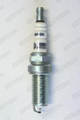 BRISK Silver ER15YS-9 1578 Zündkerzen Benzin-Kraftstoff LPG CNG Autogas, 4 Stück