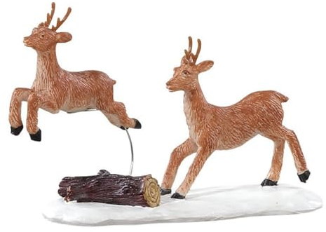 Lemax 82586 Figurines de Rennes sautillant