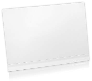 Oehlbach Flat Style One Antenne DVB-T2 HD - Antenne d'intérieur numérique - Amplificateur DVB-T Actif - Antenne intérieure - Blanc