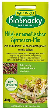 Mild-aromatischer Sprossen-Mix bioSnacky 1 x 40 g