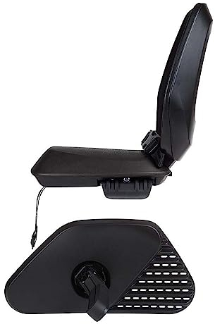 BOBIKE 8010600002 - Fahrradkinderrücksitz ONE JUNIOR für Fahrräder mit 26” bis 29” Laufrädern geeignet für Kinder mit Verankerung im Gepäckträgerin Farbe Schwarz/Dunkelgrau