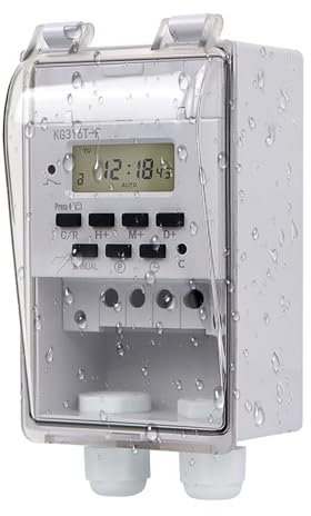 220 V Power Minuteur programmable Interrupteur Relais 10 A Blanc Appareils ménagers Minuteur Interrupteur Mural Électrique pour Lumière de la Maison