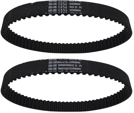 Aandrijfriemen Motorfiets Für Surron Für Sur-Ron Für Sur Für Ron Für Licht Für Bee SX Elektrisches Motorrad Fahrrad 560mm Antriebsriemen Antriebsriemen Keilriemen Maschinengetriebe(2 Pieces)
