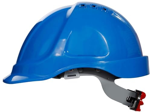 ABS Casco di sicurezza - EN 397 Elmetto Antinfortunistica - Casco Antinfortunistica - Elmetto Da Cantiere - Blu