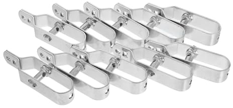Garneck Tenditore per Filo Metallico 10 Pezzi in Ferro Argento