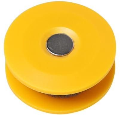 FUNOMOCYA Strumento per Pulizia Catena Bici in Pvc Giallo Spazzola ad Alta Durezza e Design Salvasforzo per Manutenzione Efficiente della Catena in Uso Esterno