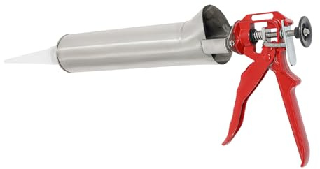 Pistola manual para juntas de cemento, de acero inoxidable, con boquilla, para juntas de baldosas, embellecimiento de juntas, relleno de juntas de terraza