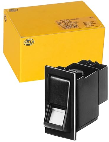 HELLA 6FH 004 570-341 Schalter - Kippbetätigung - Ausstattungsvar.: I-0 | 6FH 004 570-341, Schalter