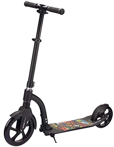 NANANA Hurricane City-Scooter, Stunt Scooter Roller für Kinder & Erwachsene Tretroller, City-Roller Klappbar und Höhenverstellbar 31-39 Zoll, ABEC-7 Kugellagern, Freestyle im Skaterpark Fahrspaß
