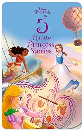 Yoto Disney 5 Minute Princess Stories – Kids Audio Card for Use with Yoto Player & Mini All-in-1 Audio Player, Educational Screen-Free Listening with Fun Playtime, Bedtime & Travel Stories, Ages 3+