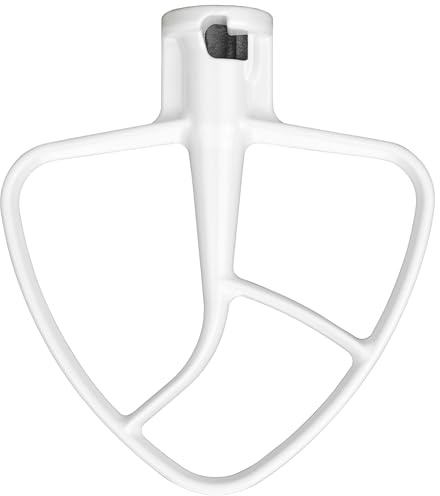 MEET JUICE K45B Coated Flat Beater, Compatible with KitchenAid Paddle for Mixer, KitchenAid Accessories and Attachments Fits for 4.5-5 Quart Tilt-Head Stand Mixer