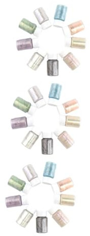 NUOBESTY 27 Stk Polarisator Glimmerpulver Diy-bastelpulver Pigmentversorgungsset Seifenfarbe Farbiger Lipgloss Farbstoffe Für Die Seifenherstellung Make-up Erröten Puder-make-up Plastik