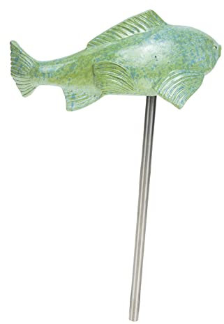 SEWOART 2 Stücke Fisch Form Stake Ornament Für Garten Harz Fisch Statue Einzigartige Outdoor Decor Für Home