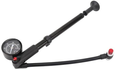 Srliya Gabel-Stoßdämpferpumpe, Federgabel-Luftpumpe, Hochdruck-Stoßdämpferpumpe, Stoßdämpferpumpe, Gabelfederung, Hochdruck-300-PSI-Absorber, Nachbeben-Soft-Auspuff