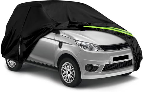 Telo Copriauto Sostituzione per Aixam City 2007-2025, Copertura Auto Protettiva Dell'auto, Telone per Auto Garage Completo Impermeabile Strisce Riflettenti