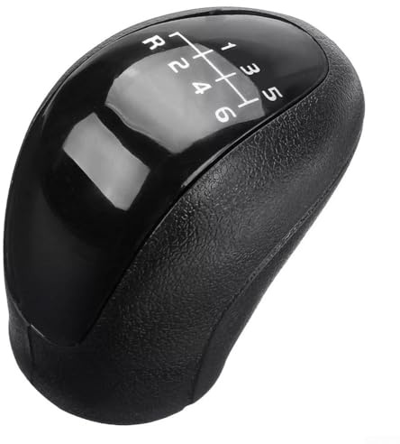 Pomello del cambio manuale a 6 velocità, rotondo, compatibile con Mercedes Vito W639 2003-2010 Sprinter II 906 2006-2013, in ABS nero
