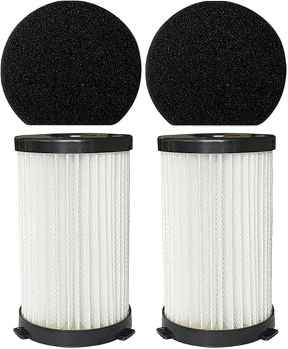 Replacement Vacuum Filter for Akitas V8 Cordless Vacuum Cleaner,Washable and reusable 2 HEPA Filter and 2 Sponges Accessories