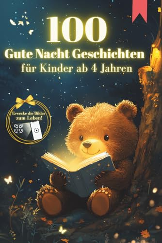 100 Interaktive Gute Nacht Geschichten für Kinder ab 4 Jahren: Beruhigende Einschlafgeschichten mit liebevollen Bildern und versteckten Faultieren