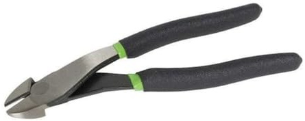 Greenlee 0251-08AD High Leverage Diagonal Cutting Pliers, Angled Dipped Grip, 8