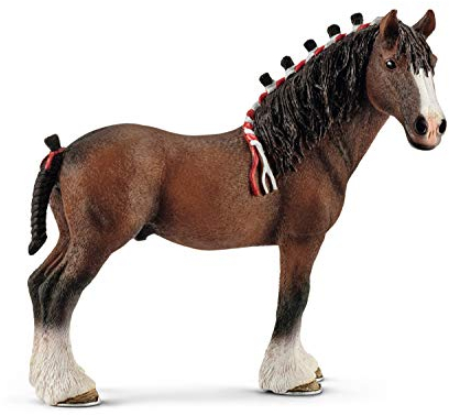 schleich FARM WORLD Clydesdale valack, från 3 år, 13808 - Leksaksfiguren, 6 x 13 x 12 cm