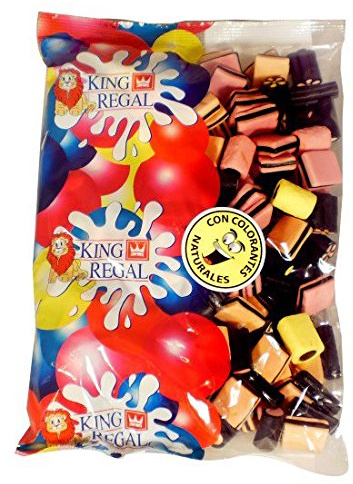 King Regal - Réglisse Anglaise Assortie - Sac de 1 kg