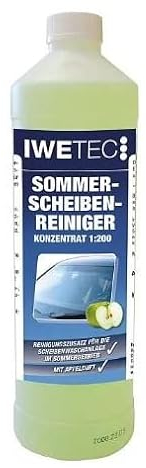 IWETEC Sommer-Scheibenreiniger, Kontentrat 1:200 (3 versch. Größen (1 Liter)