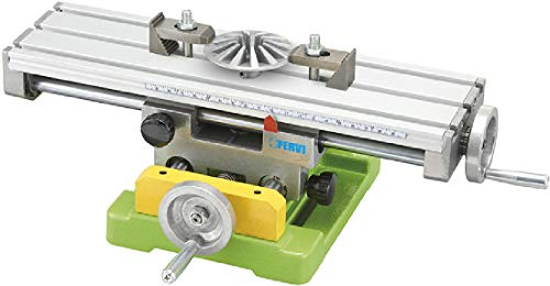 Fervi - Tabla de cruz de aluminio T018/350 para fresadora perforadora de columna tornio