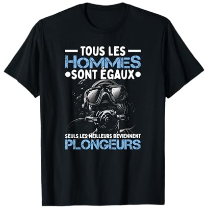 Plongeur Plongée sous-Marine Plongée T-Shirt