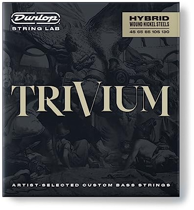 DUNLOP - E-Gitarrensaiten - Trivium Hybrid Wound nickel 45-130