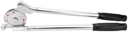 EVTSCAN Rohrbieger, 0–180 Grad, 3-in-1-Kupferbieger für 9/16 Zoll, manueller Rohrbieger für Kupfer-, Messing-, Aluminium- und dünne Stahlrohre