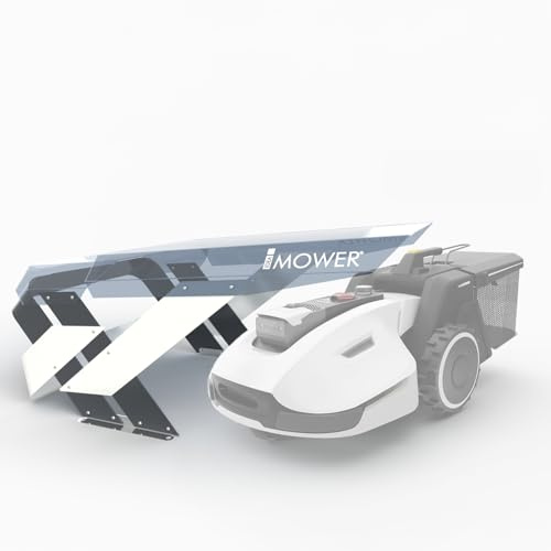 Idea Mower Mähroboter Garage Mobius Long kompatibel mit Mammotion Yuka mit Sweeper Laubsammler Kit