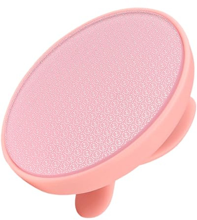 Vaguelly Removedor Portátil de Callos para Pies Lima de Cristal Colorida y Mango Abs, Herramienta Exfoliante para Talones que Promueve la Relajación y Cuidado Femenino