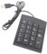 Ticfox Tastierino numerico USB, mini tastiera a 19 tasti per computer desktop, laptop, tastierino numerico per contabili