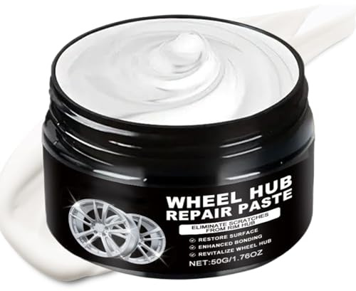 FmtwPhn Pasta Ripara Cerchi 50g,Creme per Graffi Cerchi Auto - Trattamento Antiruggine per Restauro e Manutenzione Auto Veicoli Fuoristrada