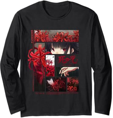 Giapponese Ragno Gigli Anime Fiore in Soft Grunge estetica Maglia a Manica
