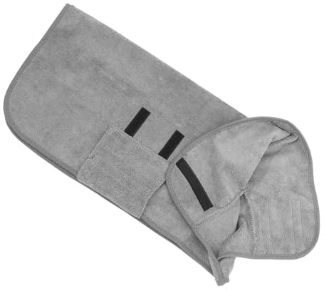 SHINEOFI Baumwoll Hundebademantel S Weicher Atmungsaktiver Welpen Bademantel Schnelltrocknendes Haustier Handtuch Bequemes Tragbares Design für Kleine Hunde Pflegeleicht und Hautfreundlich