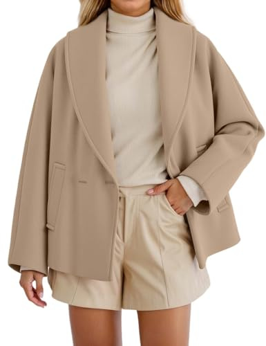 LKRSEEF Trench Corto Donna Primaverile Giacconi Elegante Giubbino Mezza Stagione Primavera Capispalla Vento Giacche Militare Curvy Cappottino Eleganti Giacchetto Taglie