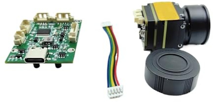Camera 256/384/640 9MM thermal imaging camera For Drones with CVBS Interface Micro Thermal imager Module(256X192 4MM board)