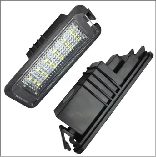 Generisch LED Kennzeichenbeleuchtung Passend für VW Golf 5/6/7 2PCS Anzahl Kennzeichenbeleuchtung Montage
