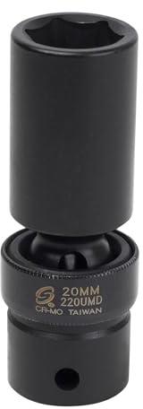 Sunex 220umd 1/2-Inch Drive 20-mm Deep Universal Impact Socket