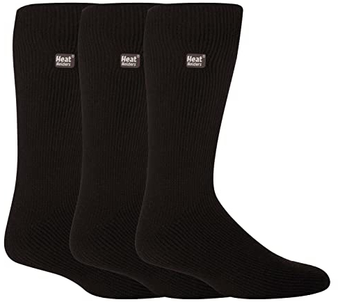 HEAT HOLDERS - 3 Pair Pack Multipack Mens Insulated Thermal Socks for Winter