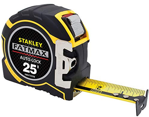 STANLEY Mètre à ruban, verrouillage automatique, 7,6 m (FMHT33338L)