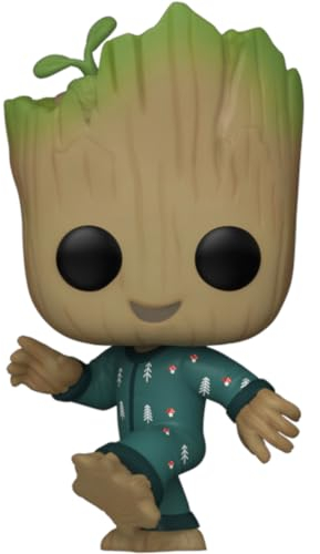 Funko POP! Marvel: Guardians Of the Galaxy - Groot PJs - (dancing) - Groot Shorts - Collectable Vinyl Figure - Gift Idea - Official Merchandise - Toys for Kids & Adults - TV Fans