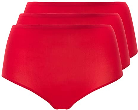 Chantelle - Soft Stretch - Taillenslip - 3er Pack (One Size Mohnrot)