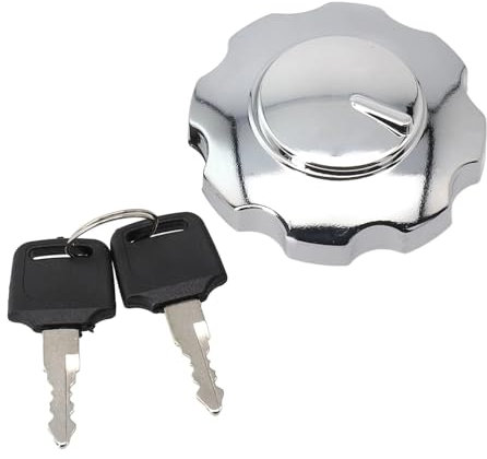 TBUOIUE Tankverschluss Universal Motorrad Verriegelungs Tankdeckel ATV Kraftstoff Gas Tankdeckel Mit Schlüssel Oder Für Die Meisten Motorräder Öltank-Teile