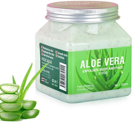 Gommage Corporel, Gommage Corporel Polissant, Exfoliant Corporel Naturel Et Biologique Pour Éliminer la Saleté, Prévenir Les Imperfections Et Éclaircir La Peau,Soins du Corps Pour Hommes Et Femmes