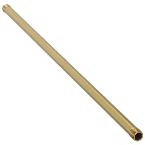 Vaguelly Copper Tube Lamp Fixture Rod Polished Brass Connector for DIY Lighting Projects Straight Lamp Rod Fixture Accessory