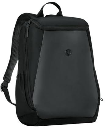WENGER UrbanOne Backpack, Laptop-Rucksack mit Toploader-Fach, Notebook bis 15,6 Zoll, 23 l, Damen/Herren, Büro, Business, Uni, Schwarz, 653889